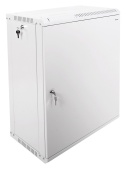 Шкаф коммутационный ЦМО ШРН-Эконом (ШРН-Э-15.350.1) настенный 15U 600x350мм пер.дв.металл 85кг серый 300мм 18.09кг 180град. 742мм сталь