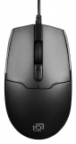 Мышь Оклик 147M черный оптическая 2000dpi USB 4but (1454525)