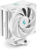 Устройство охлаждения(кулер) Deepcool AG400 Digital WH Soc-AM5/AM4/1200/1700/1851 белый 4-pin 31.6dB Al+Cu LCD 220W 636gr Ret (R-AG400-WHNDMN-G-1)