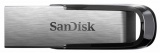 Флеш Диск Sandisk 16Gb Cruzer Ultra Flair SDCZ73-016G-G46 USB3.0 серебристый/черный