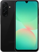 Смартфон Samsung SM-A266B Galaxy A26 5G 128Gb 6Gb черный моноблок 3G 4G 2Sim 6.7" 1080x2340 Android 15 50Mpix 802.11 a/b/g/n/ac NFC GPS GSM900/1800 GSM1900 Protect microSD max2048Gb
