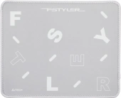Коврик для мыши A4Tech FStyler FP25 Мини серый/белый 250x200x2мм (FP25 SILVER)