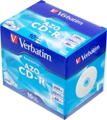 Диск CD-R Verbatim 700Mb 52x Jewel case (10шт) (43327)