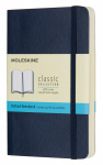 Блокнот Moleskine CLASSIC SOFT QP614B20 Pocket 90x140мм 192стр. пунктир мягкая обложка синий сапфир