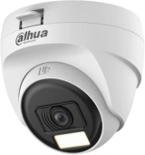 Камера видеонаблюдения аналоговая Dahua DH-HAC-T1A21P-U-IL-0360B 3.6-3.6мм HD-CVI HD-TVI цв. корп.:белый