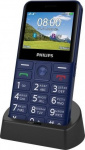 Мобильный телефон Philips E207 Xenium 32Mb синий моноблок 2Sim 2.31