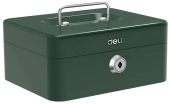 Ящик для денег Deli ET504 9x20x16 зеленый