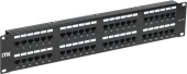 Патч-панель ITK PP48-2UC5EU-D05 19" 2U 48xRJ45 кат.5e UTP