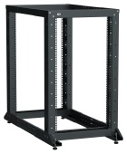Стойка двухрамная ITK Linea LF05-42U61-2GM 42U 600ммX1000мм 700кг черный