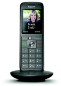 Трубка доп. Dect Gigaset CL660HX HSB RUS черный для CL660