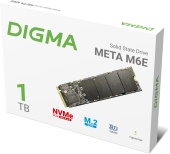 Накопитель SSD Digma PCIe 4.0 x4 1TB DGSM4001TM6ET Meta M6E M.2 2280