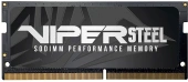 Память DDR4 32GB 3200MHz Patriot PVS432G320C8S Steel Series RTL Gaming PC4-25600 CL22 SO-DIMM 260-pin 1.2В single rank с радиатором Ret