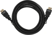 Кабель аудио-видео LAZSO WH-111 HDMI (m)/HDMI (m) 3м. позолоч.конт. черный (WH-111(3M))