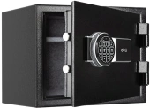 Сейф мебельный Deli ET586 огнестойкий 300x380x300мм электронный/ключевой