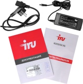 Моноблок IRU Office 23IH5P 23.8" Full HD i3 10100 (3.6) 16Gb SSD256Gb UHDG 630 FreeDOS GbitEth WiFi BT 120W Cam черный 1920x1080 (RUS)