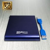 Жесткий диск Silicon Power USB3.0 1TB SP010TBPHDA80S3B A80 Armor 2.5" синий