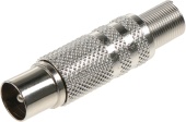 Штекер антенный Premier 4-010/1 Coax (m) серебристый