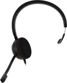 Наушники с микрофоном Jabra Evolve 20 MS Mono черный 1.2м накладные USB оголовье (4993-823-109)