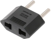 Адаптер-переходник Premier PCS3010B/01   (1 розетка) черный