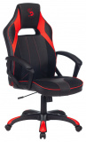 Кресло игровое A4Tech Bloody GC-140 черный/красный эко.кожа/ткань крестов.