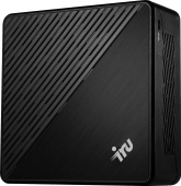 Неттоп IRU 11N1MS N100 (0.8) 8Gb SSD256Gb UHDG FreeDOS GbitEth WiFi BT 65W черный (1992626)