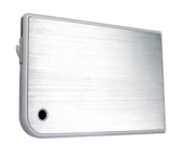 Внешний корпус для HDD/SSD AgeStar 3UB2A14 SATA II пластик/алюминий белый 2.5"