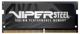 Память DDR4 16Gb 2666MHz Patriot PVS416G266C8S Viper Steel RTL PC4-21300 CL18 SO-DIMM 260-pin 1.2В Ret