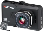 Видеорегистратор Artway AutoCam AV-394 черный 2Mpix 1080x1920 1080i 120гр. Ambarella