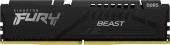 Память DDR5 32GB 6400MHz Kingston KF564C32BBE-32 Fury Beast RTL Gaming PC5-51200 CL32 DIMM 288-pin 1.4В single rank с радиатором Ret