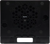 Подставка для ноутбука Buro BU-LS130 15.6" 280x250x15мм 520г металл/пластик черный