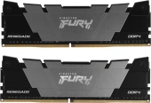 Память DDR4 2x8GB 4600МГц Kingston KF446C19RB2K2/16 Fury Renegade Black RTL Gaming PC4-36800 CL19 DIMM 288-pin 1.5В kit dual rank с радиатором Ret