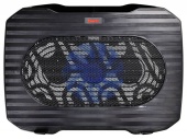 Подставка для ноутбука Buro BU-LCP156-B114 15.6" 357x265x33мм 1xUSB 1x 140ммFAN 345г металлическая сетка/пластик черный