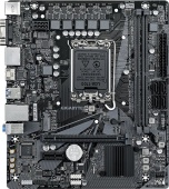 Материнская плата Gigabyte H610M S2H V3 DDR4 Soc-1700 Intel H610 2xDDR4 mATX AC`97 8ch(7.1) GbLAN+VGA+HDMI+DP