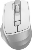 Мышь A4Tech Fstyler FB45CS Air белый оптическая 2000dpi silent беспров. BT/Radio USB 7but (FB45CS AIR USB (SILVER WHITE))