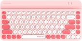 Клавиатура A4Tech FBK30 розовый USB беспроводная BT/Radio slim Multimedia (FBK30 RASPBERRY)