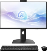 Моноблок MSI Modern AM273QP AI 1UM-088XRU 27" WQHD Core Ultra 7 155H (1.4) 32Gb SSD1Tb Arc graphics CR без ОС 2.5xGbitEth WiFi BT 150W клавиатура мышь Cam черный 2560x1440
