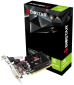 Видеокарта Biostar PCI-E 2.0 VN2103NHG6 NVIDIA GeForce 210 1Gb 64bit DDR3 589/1333 DVIx1 HDMIx1 CRTx1 Ret low profile