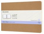 Блокнот для рисования Moleskine ART CAHIER SKETCH ALBUM ARTSKA3P3 130х210мм обложка картон 88стр. бежевый