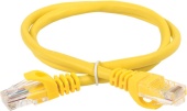 Патч-корд ITK Generica PC05-C5EU-3M-G U/UTP RJ-45 вил.-вилка RJ-45 кат.5E 3м желтый ПВХ