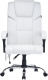 Кресло Cactus с вибромассажем CS-CHR-OC02M-WT белый эко.кожа крестов. сталь