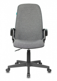 Кресло руководителя Бюрократ CH-808LT серый 3C1 крестов. пластик