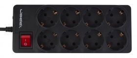 Сетевой фильтр Ippon BK-258 5м (8 розеток) черный (коробка)