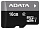 Флеш карта microSDHC 16GB A-Data AUSDH16GUICL10-RA1 + adapter