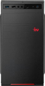 ПК IRU Home 310H5SE MT i3 10100 (3.6) 4Gb SSD240Gb UHDG 630 Free DOS GbitEth 400W черный (1610371)
