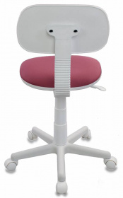 Кресло детское Бюрократ CH-W201NX розовый 26-31 крестов. пластик пластик белый