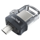 Флеш Диск Sandisk 128Gb Ultra Dual drive SDDD3-128G-G46 USB3.0 черный