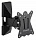 Кронштейн для телевизора Kromax CASPER-102 черный 10"-32" макс.25кг настенный поворот и наклон