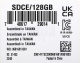 Флеш карта microSDXC 128GB Kingston SDCE/128GB High Endurance w/o adapter