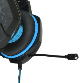 Наушники с микрофоном Оклик HS-L930G SNORTER черный 2.1м мониторные USB оголовье (1192375)