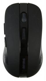 Мышь Оклик 975GW SWAMP черный оптическая (1600dpi) беспроводная USB (6but)